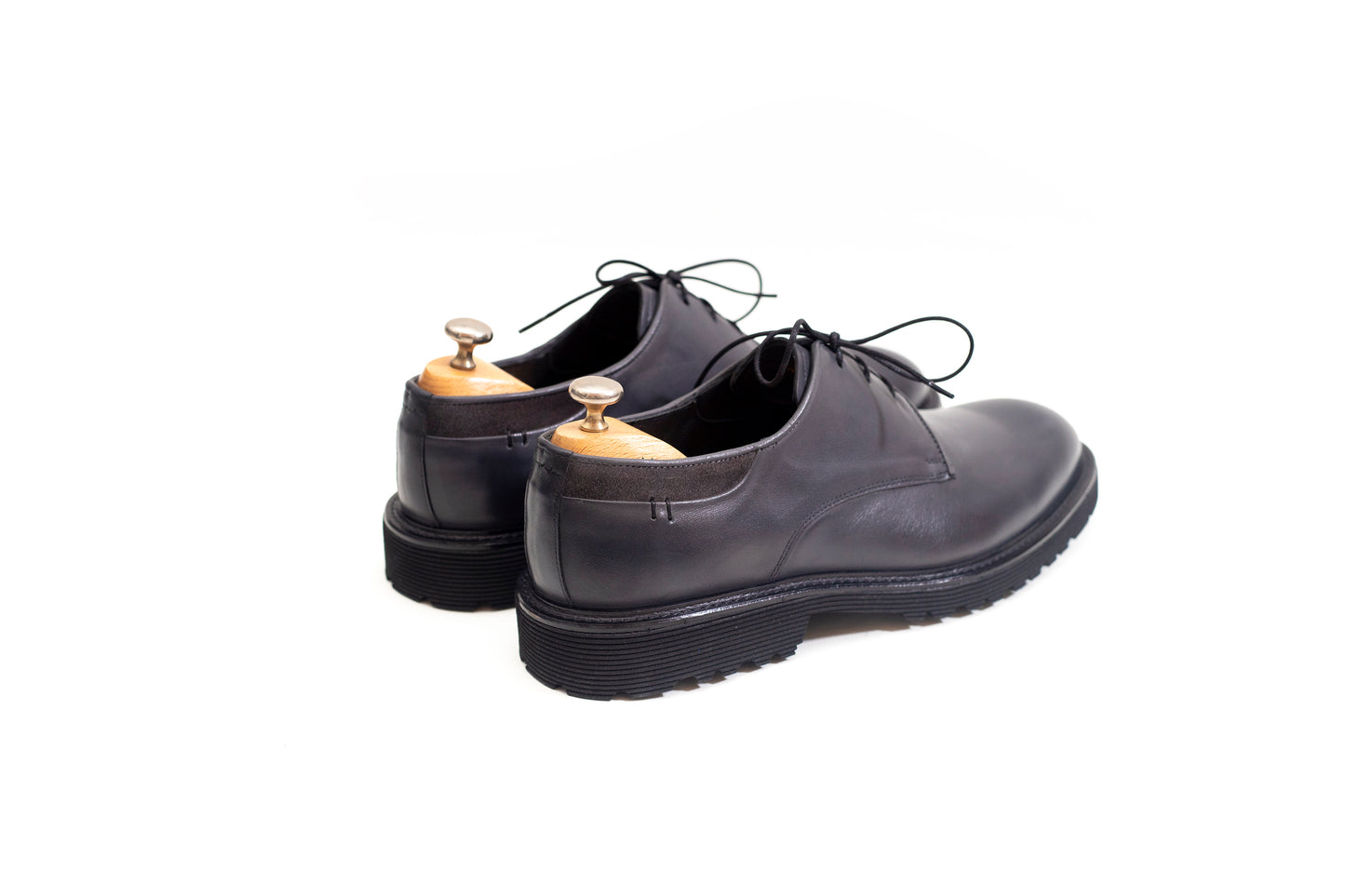 Alaska Grey Midsole Derby Shoe