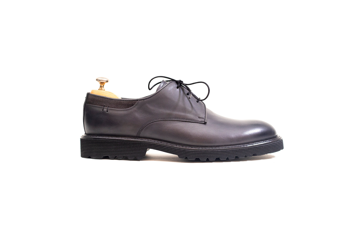 Alaska Grey Midsole Derby Shoe