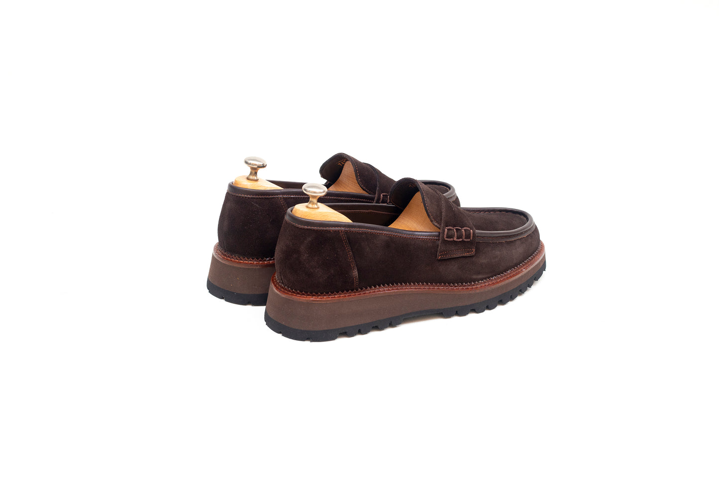 Ngwane Kiltie Dark Brown Loafer