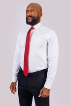 White Plain Cotton Shirt