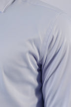 Light Blue Pin Stripe Cotton Shirt