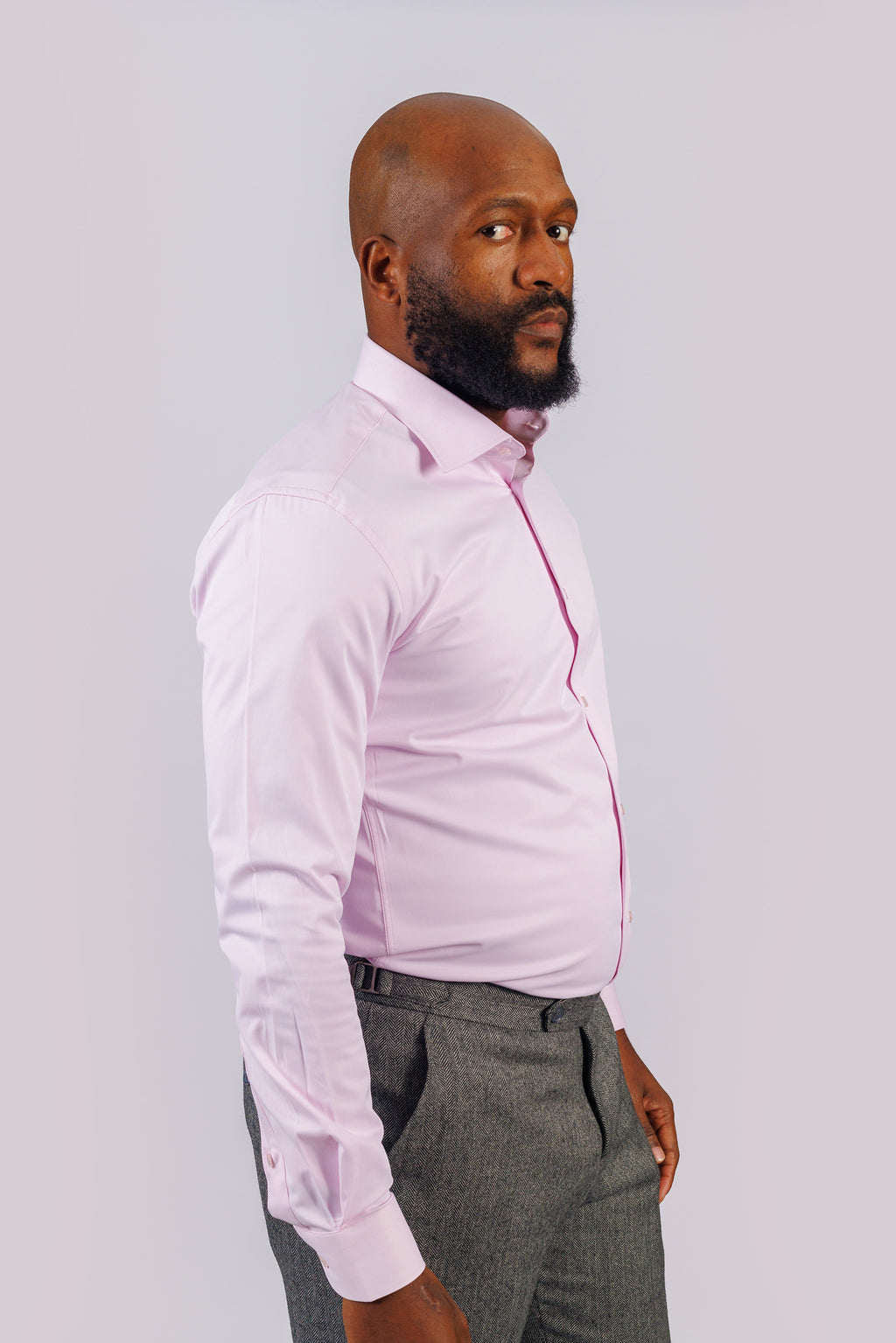 Light Pink Cotton Shirt