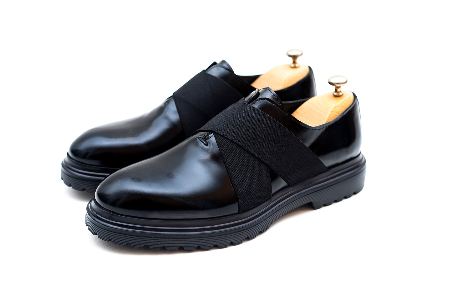 Cross Strap Derby Shoe