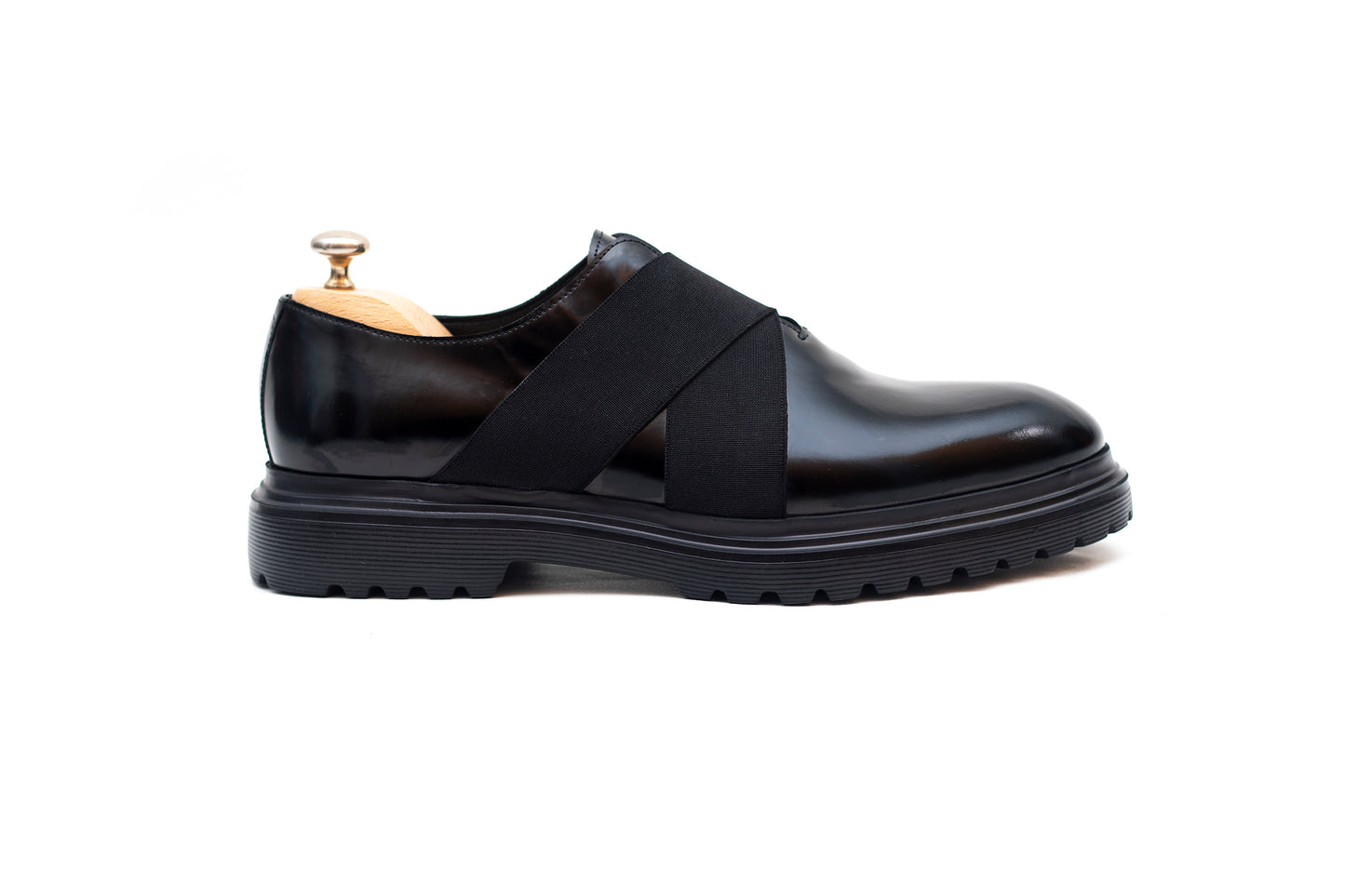 Cross Strap Derby Shoe