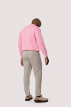 Regular Fit Jacquard Pants - Tortilla
