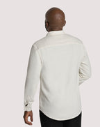 Relaxed Fit Textured Shirt - Off White