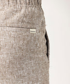 Regular Fit Jacquard Pants - Tortilla