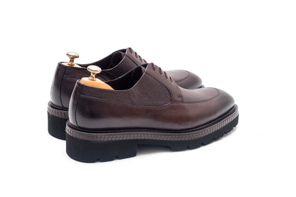 Marbella Brown Derby Lace up Shoe