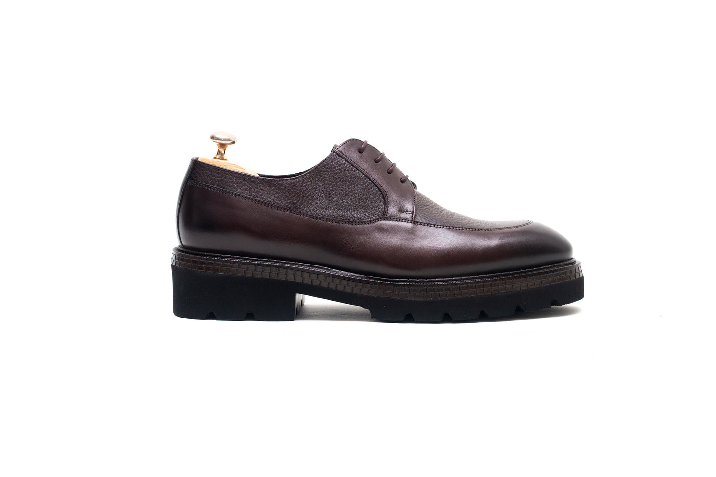 Marbella Brown Derby Lace up Shoe