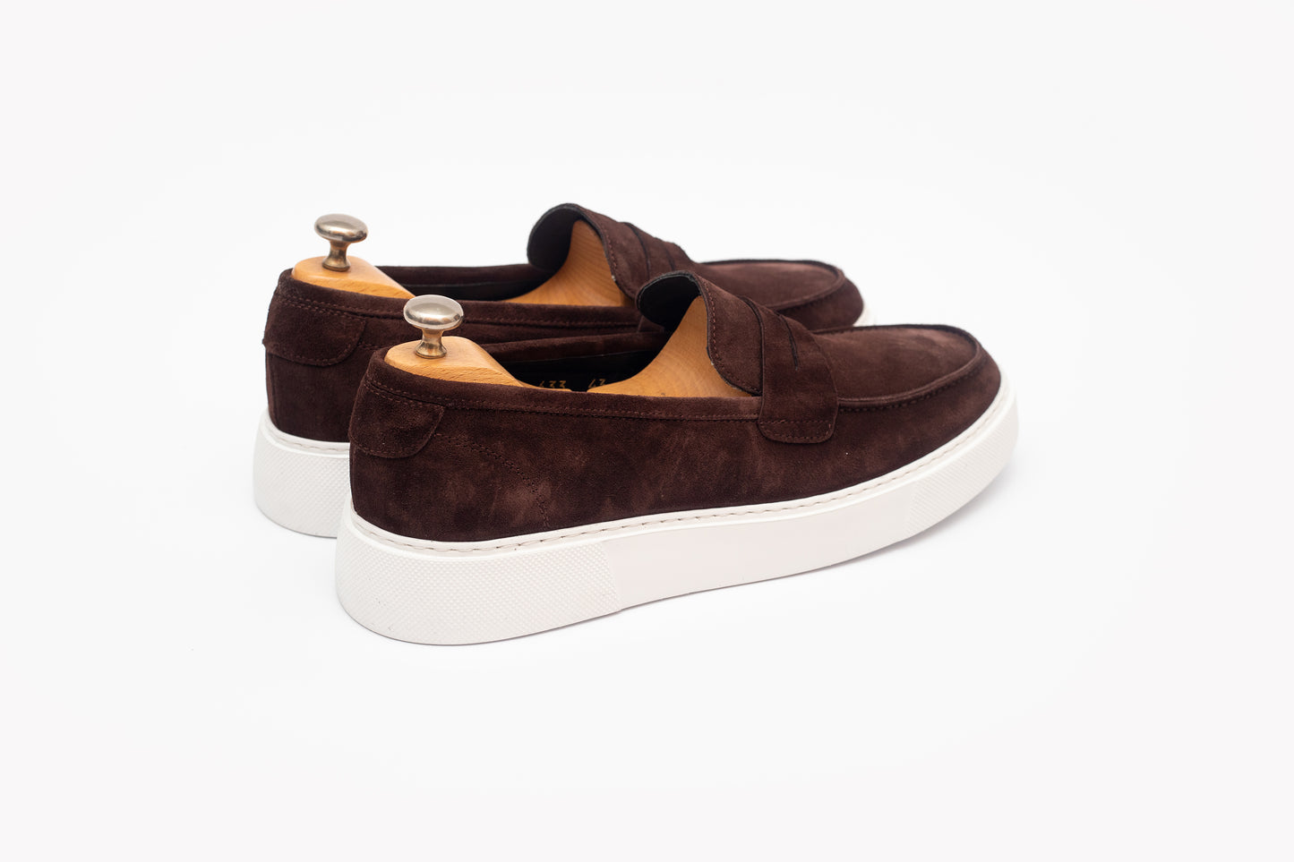 Chunky Moccasin Strap Dark Brown