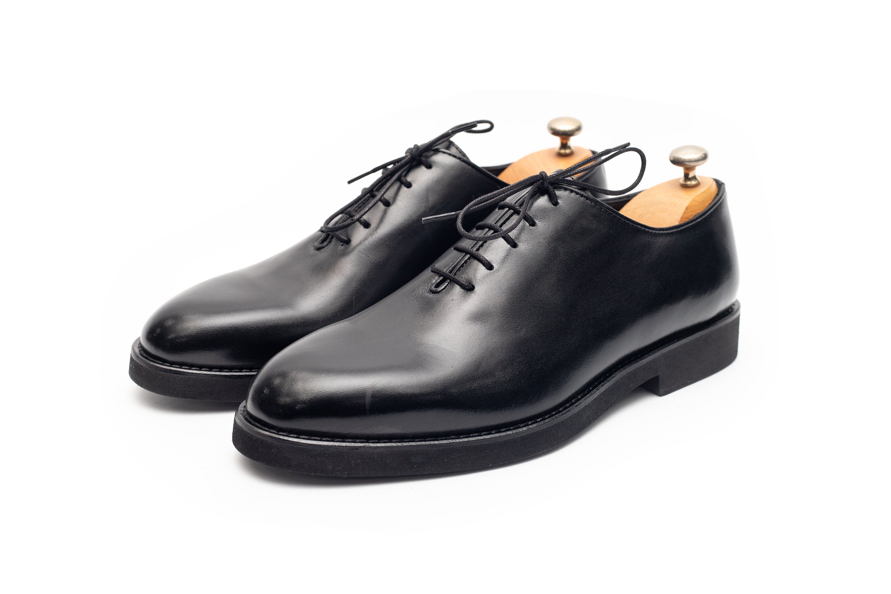 Caviar Black Wholecut Shoe