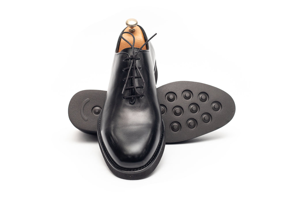 Caviar Black Wholecut Shoe