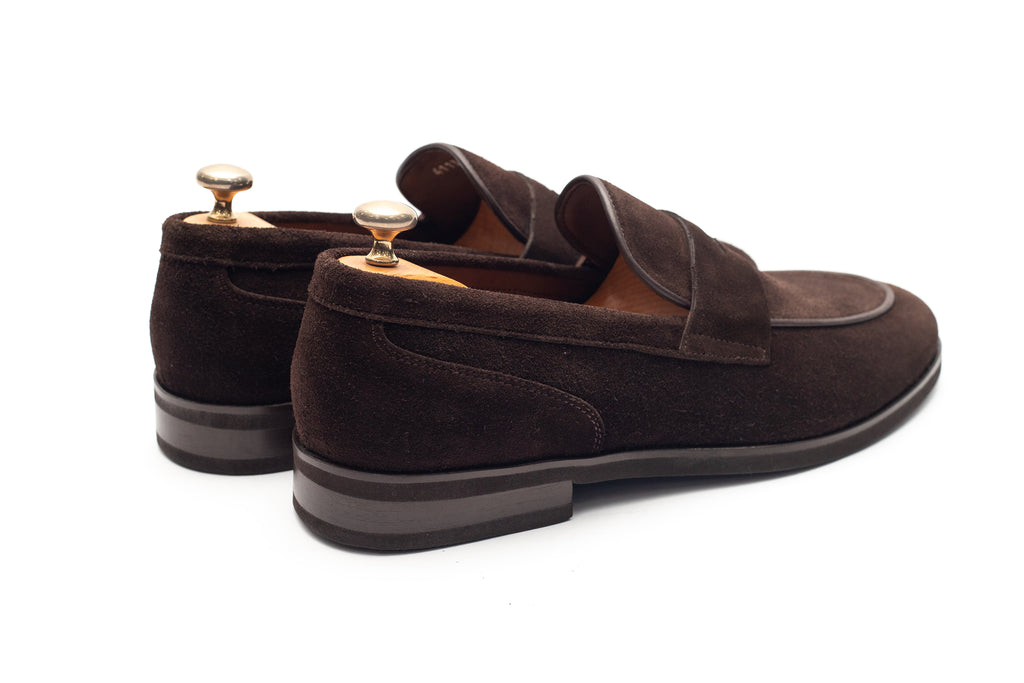 Venice Penny Loafer Dark Brown