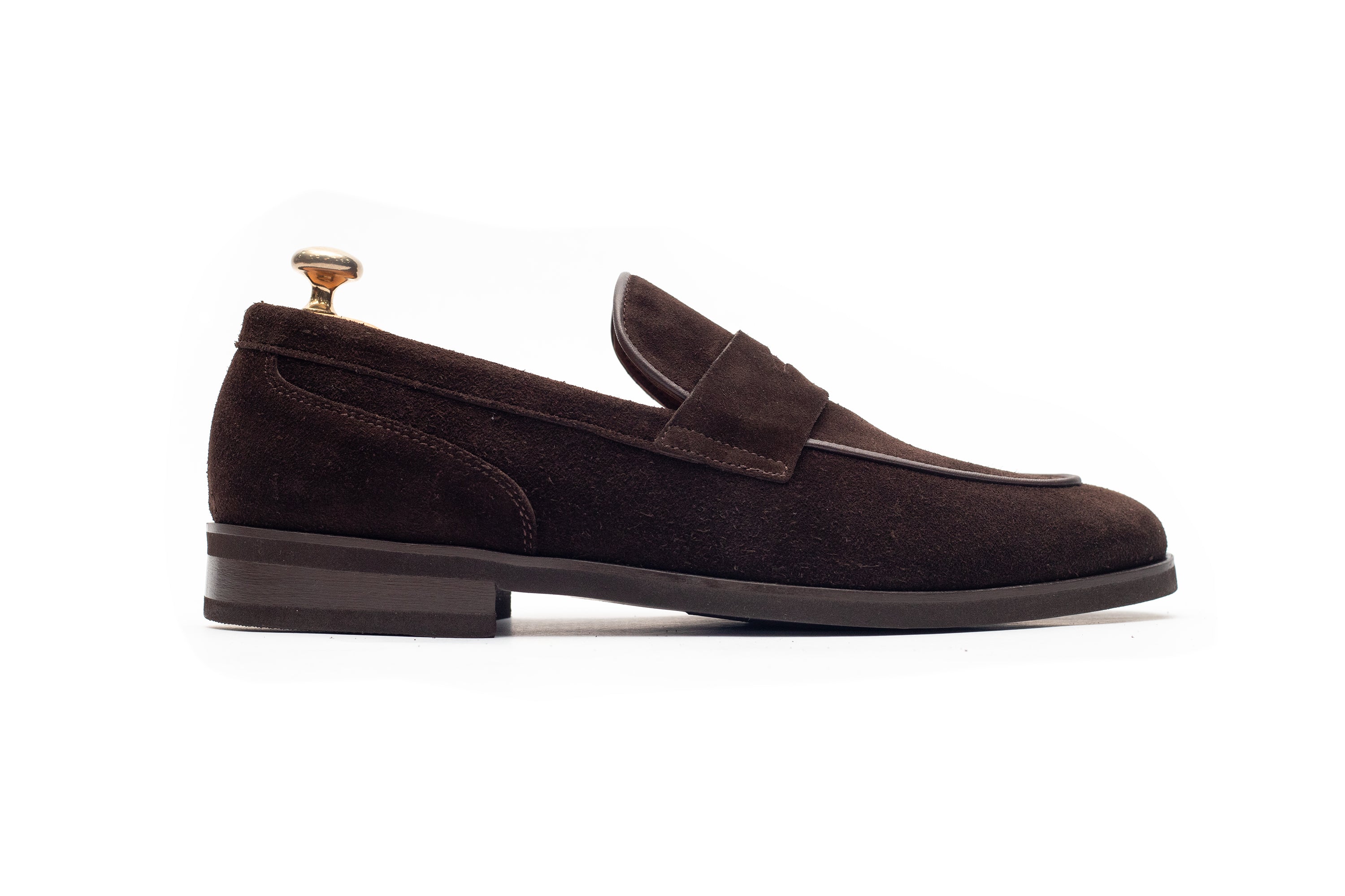 Venice Penny Loafer Dark Brown