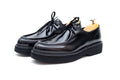 Voguish Wallabee Black Leather