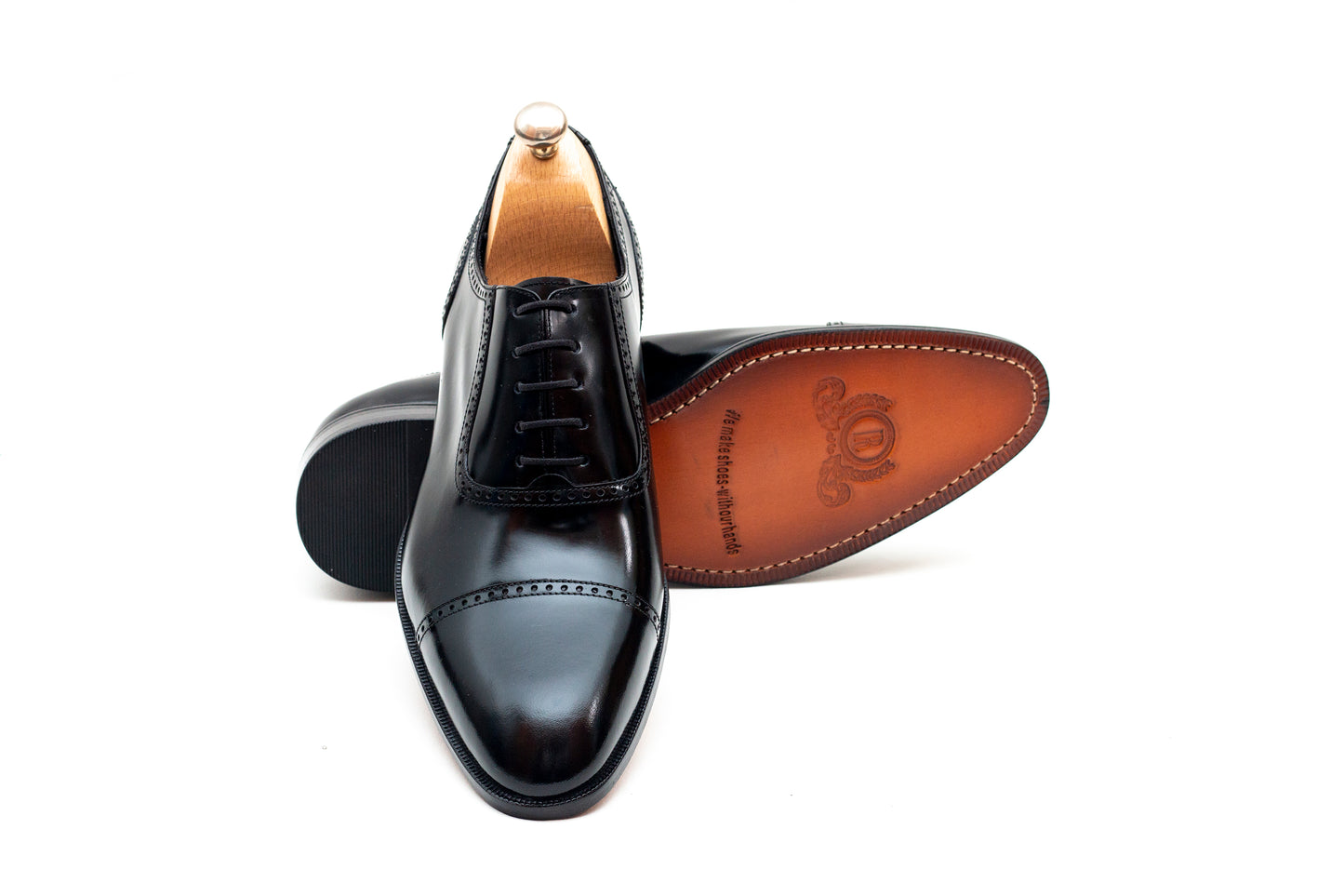 Manchester Black Oxford  Shoe