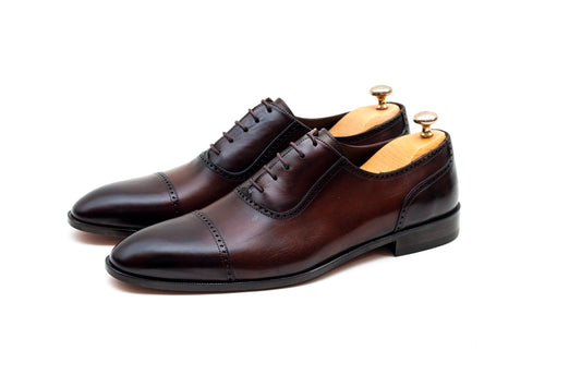 Manchester Brown Oxford Shoe