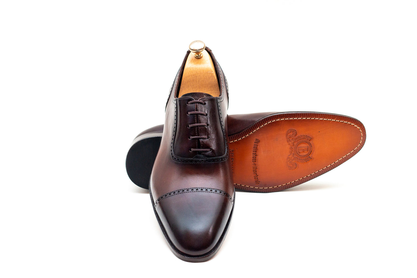 Manchester Brown Oxford Shoe