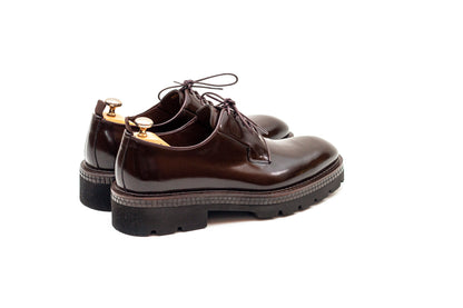 Glasgow Derby Brown Lace up Shoe