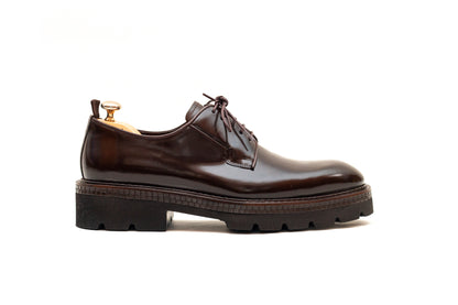 Glasgow Derby Brown Lace up Shoe