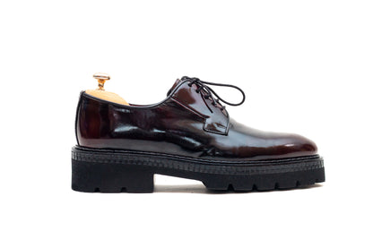 Glasgow Derby Bordo Lace up Shoe