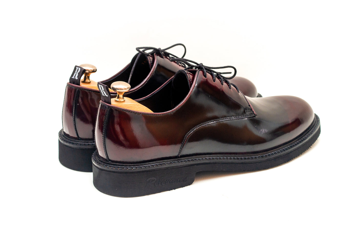 Signature Midsole Burgundy Laceup Shoe