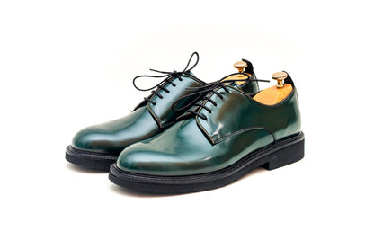 Signature Midsole Green Lace up Shoe