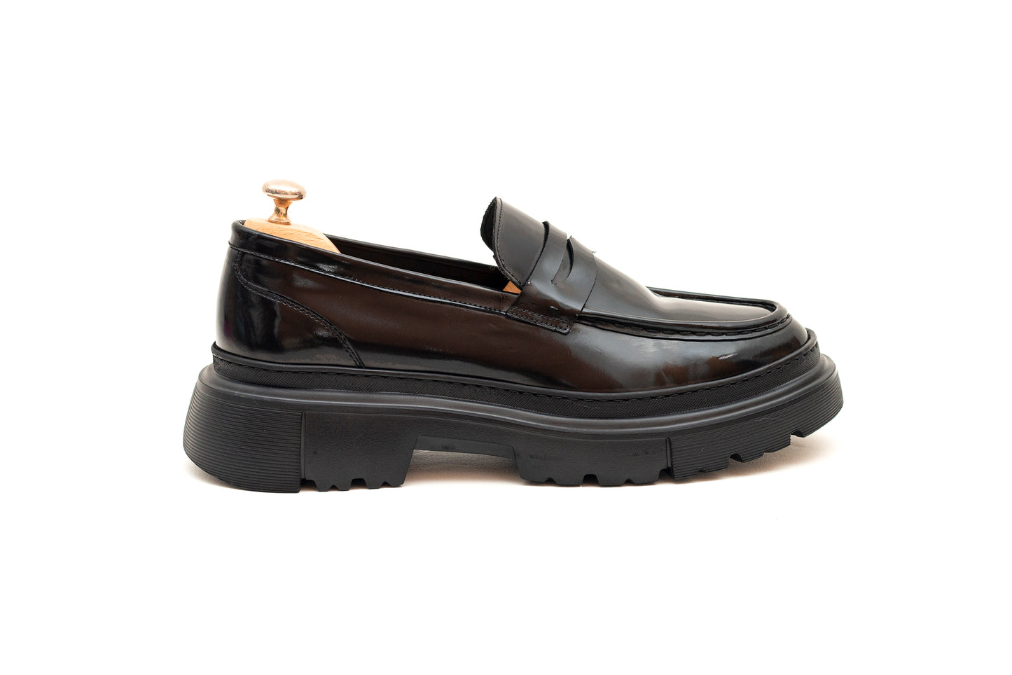 Chunky Penny Loafer Shoe