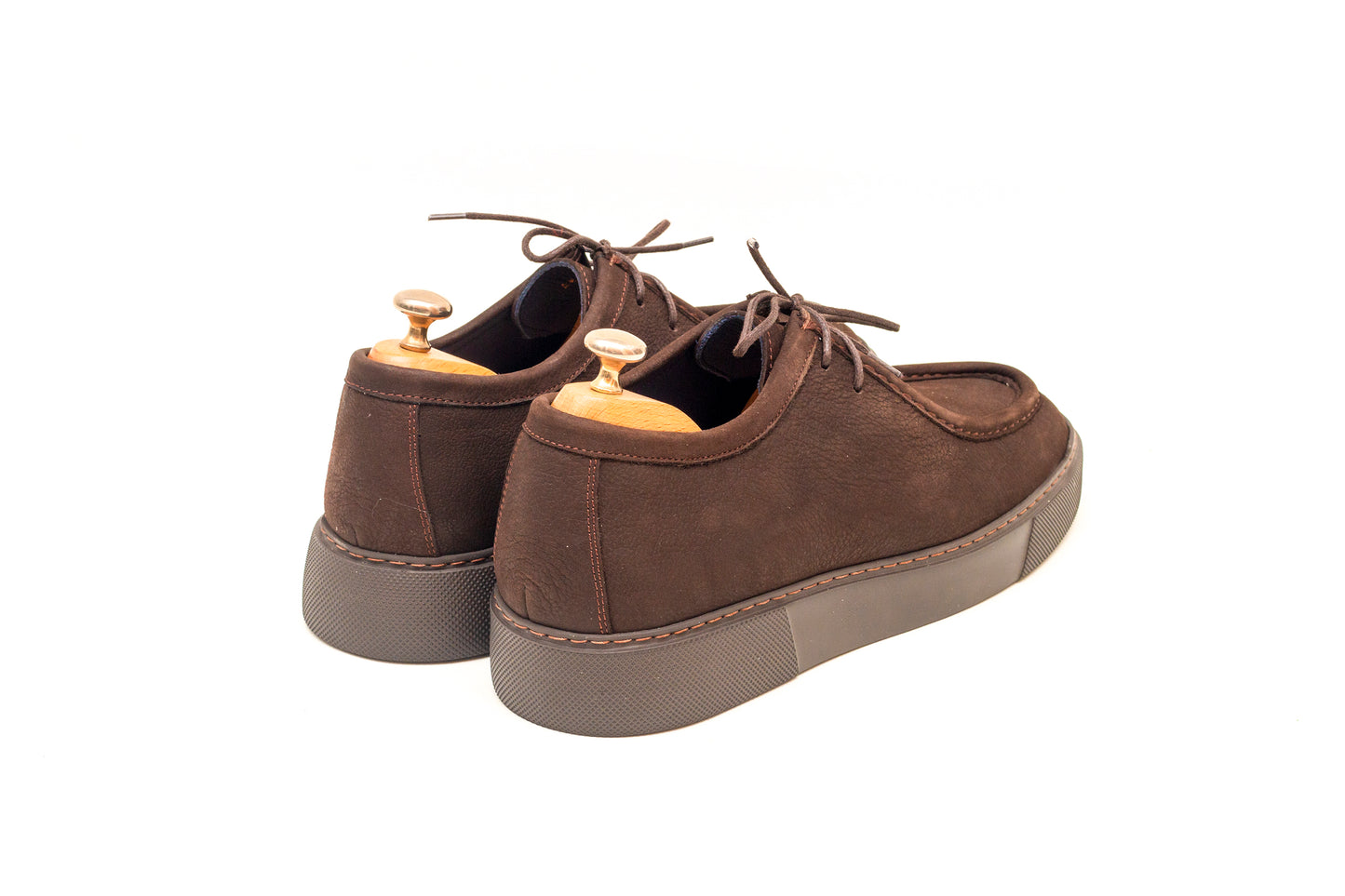 Dublin Wallabee Dark Brown Suede