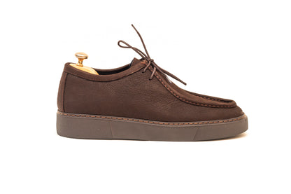 Dublin Wallabee Dark Brown Suede