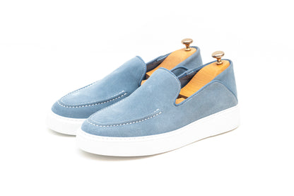 Chunky Moccasin Light Blue