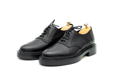 Capri Black Derby Shoe