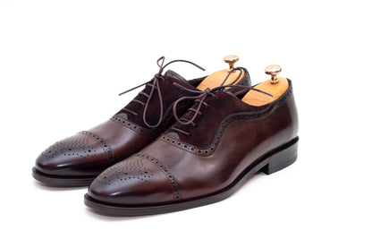 Napoli Oxford Shoe with a Wingtip