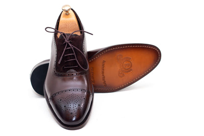 Napoli Oxford Shoe with a Wingtip