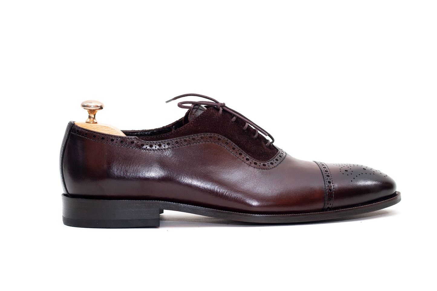 Napoli Oxford Shoe with a Wingtip