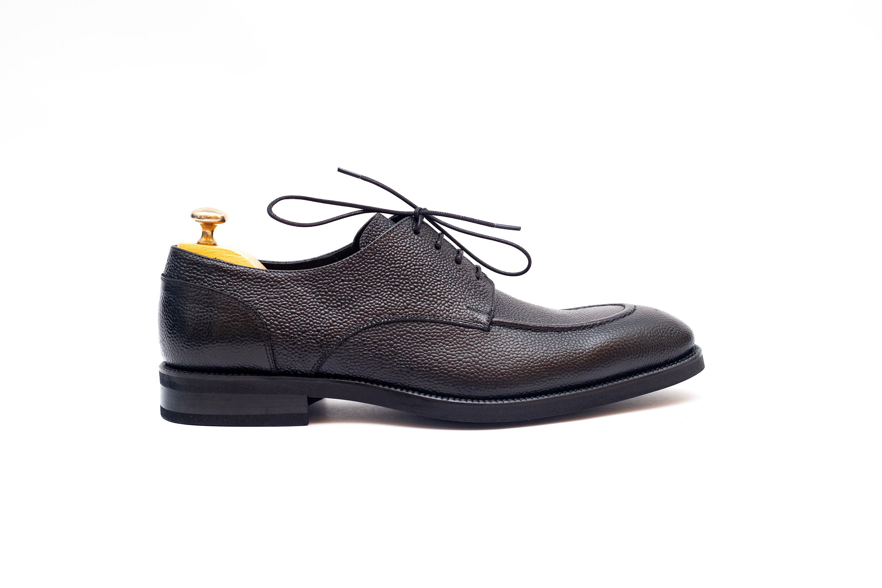 Dandelion Black Derby Lace up Shoe