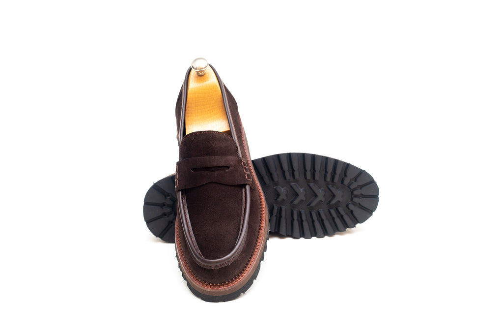 Ngwane Kiltie Dark Brown Loafer