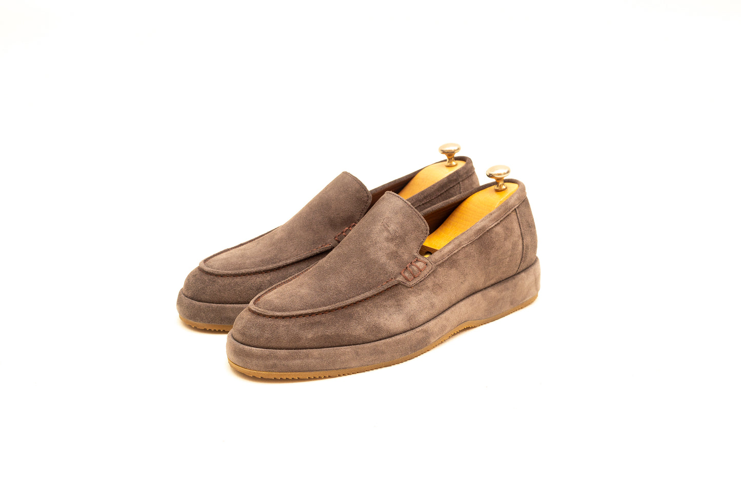 Mumbai Suede Brown Loafer