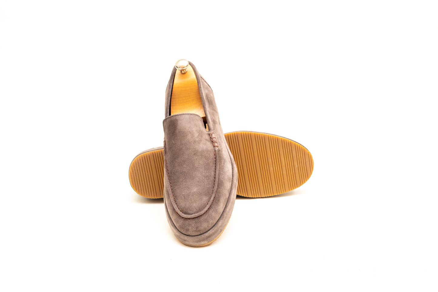 Mumbai Suede Brown Loafer