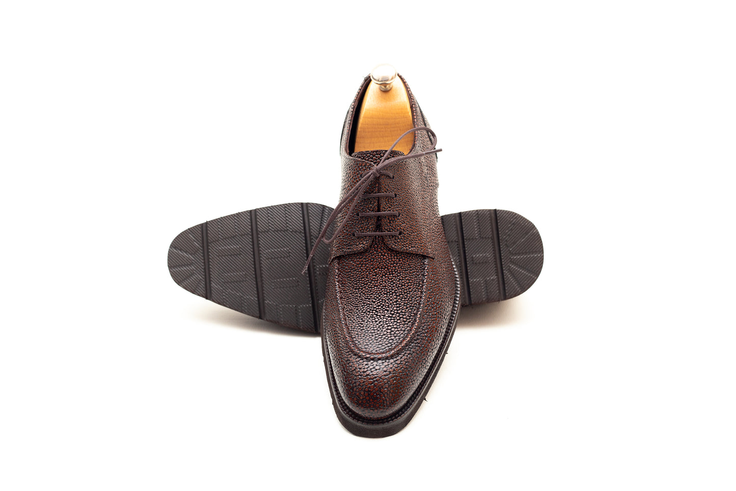 Dandelion Brown Derby Lace up Shoe