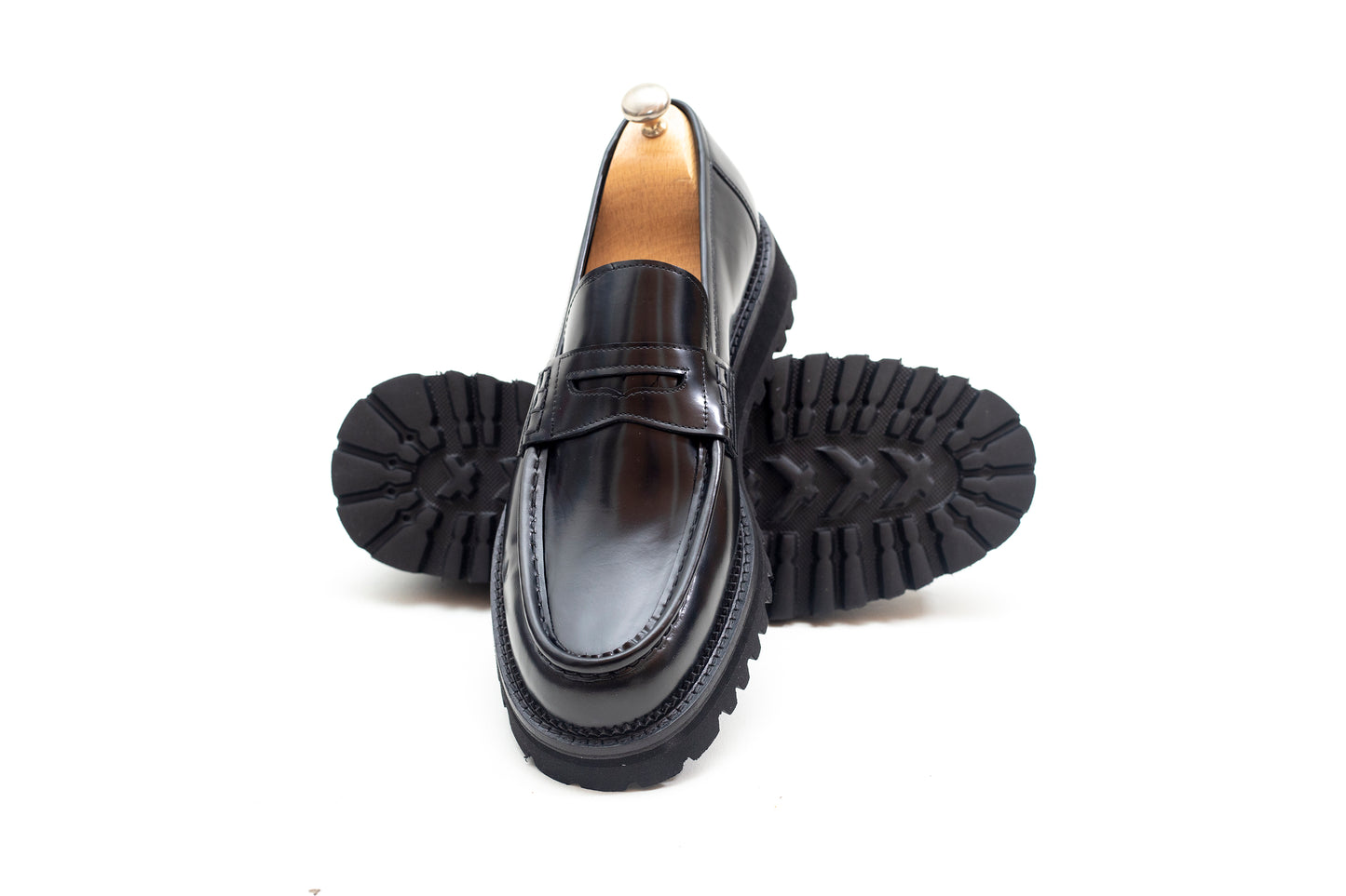 Ngwane Kiltie Black Loafer