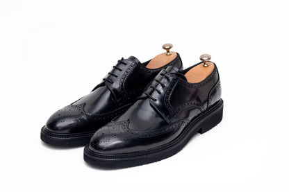 Sleek Classic Brogue Lace up Shoe