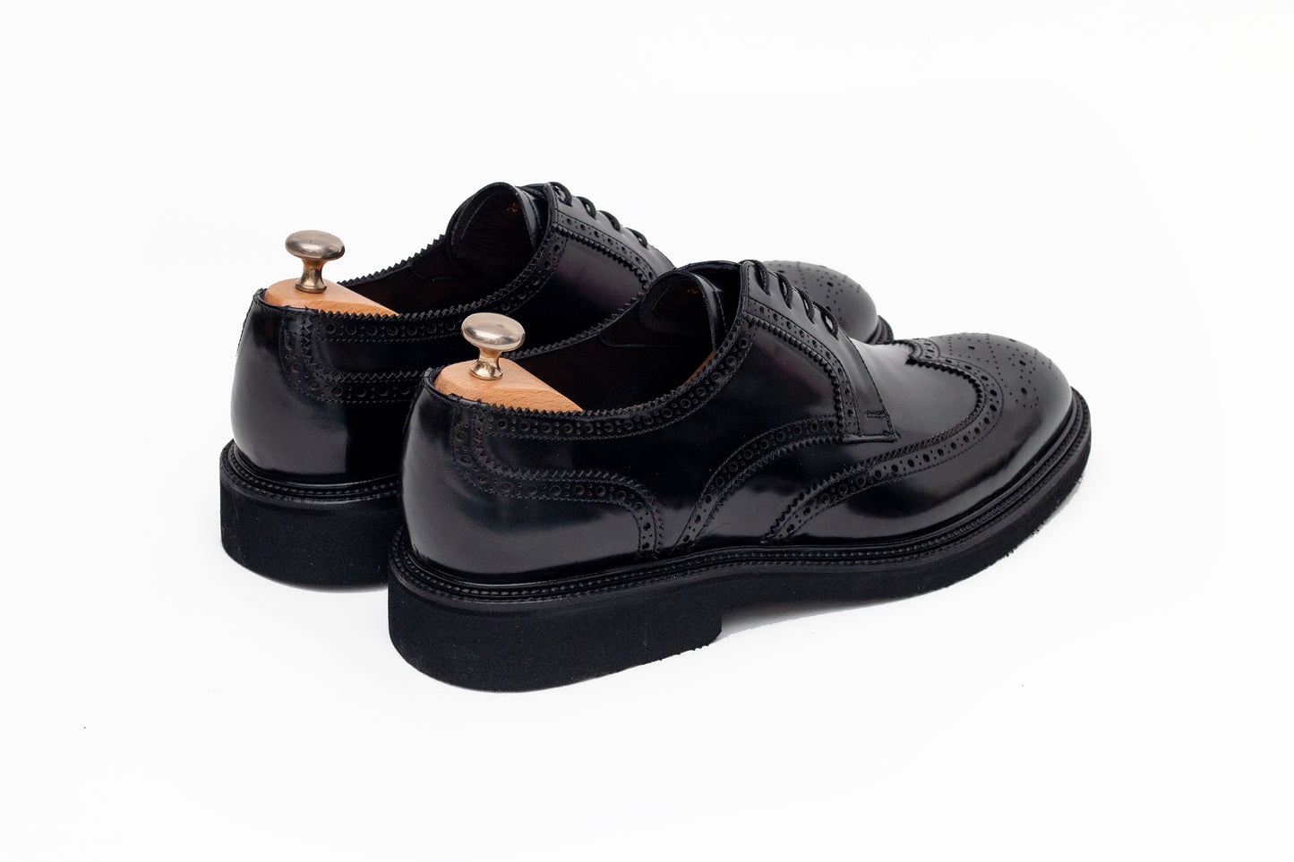 Sleek Classic Brogue Lace up Shoe