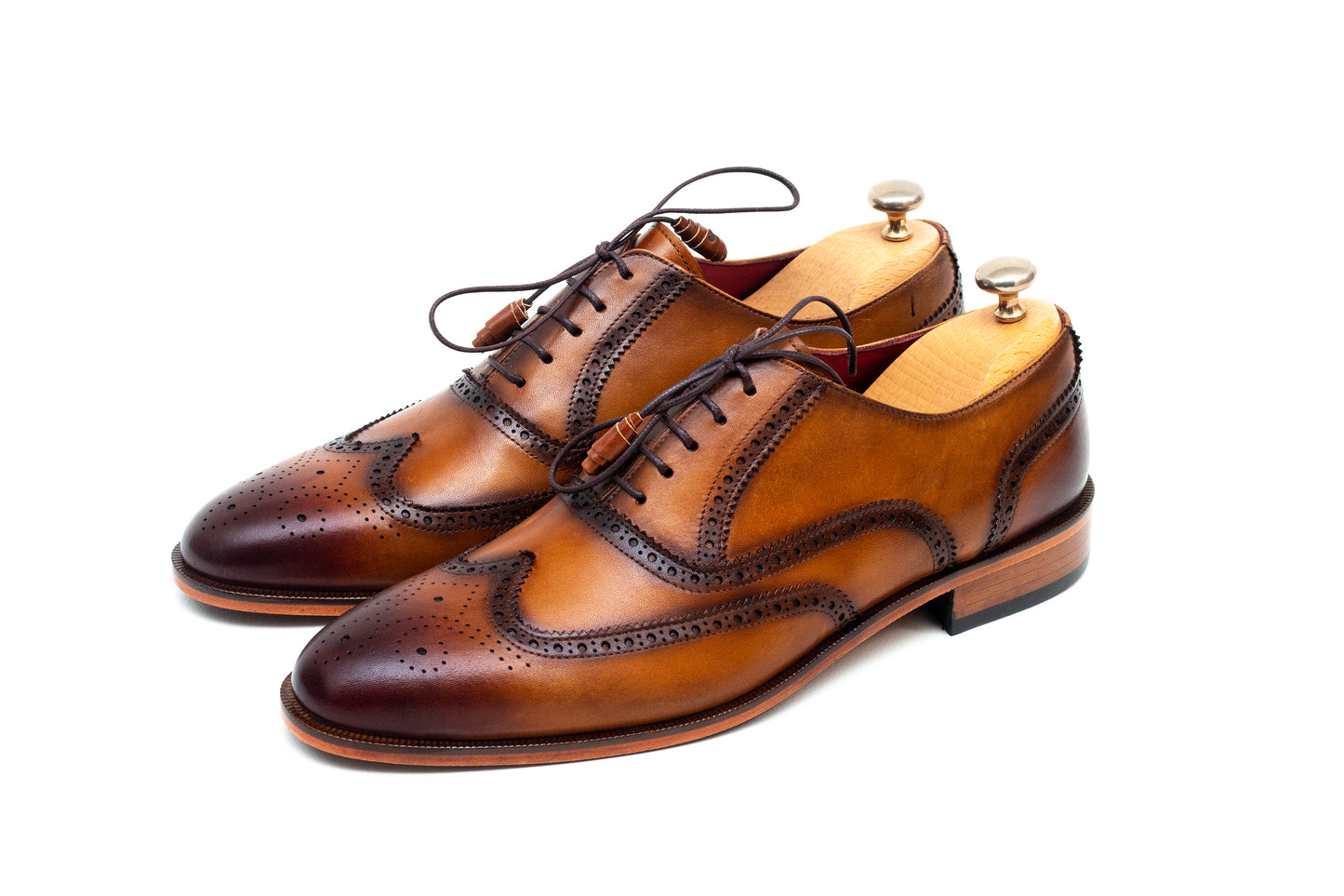 Naples Brogue Lace-up Brown