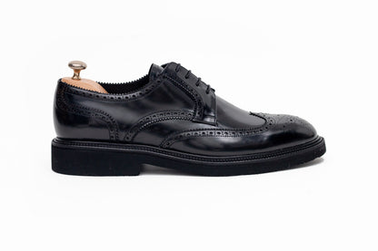 Sleek Classic Brogue Lace up Shoe
