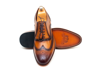 Naples Brogue Lace-up Brown