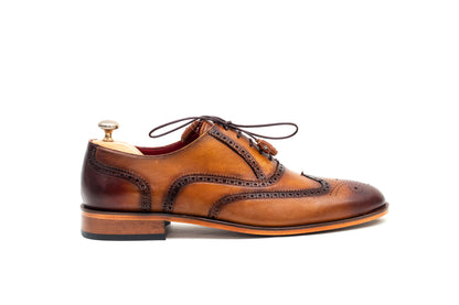 Naples Brogue Lace-up Brown