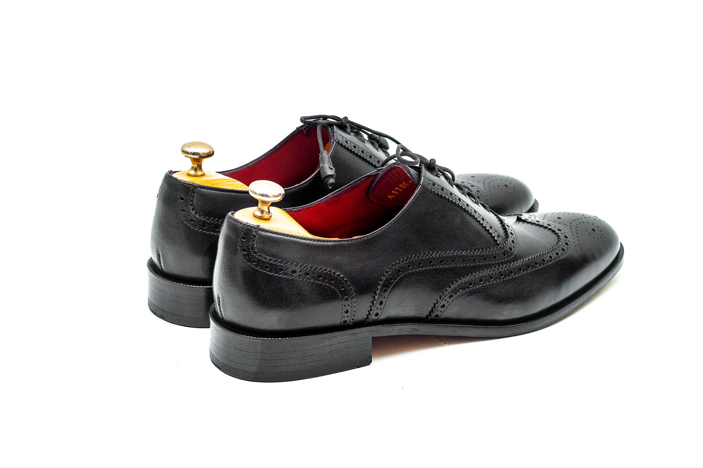 Naples Brogue Lace-up Black