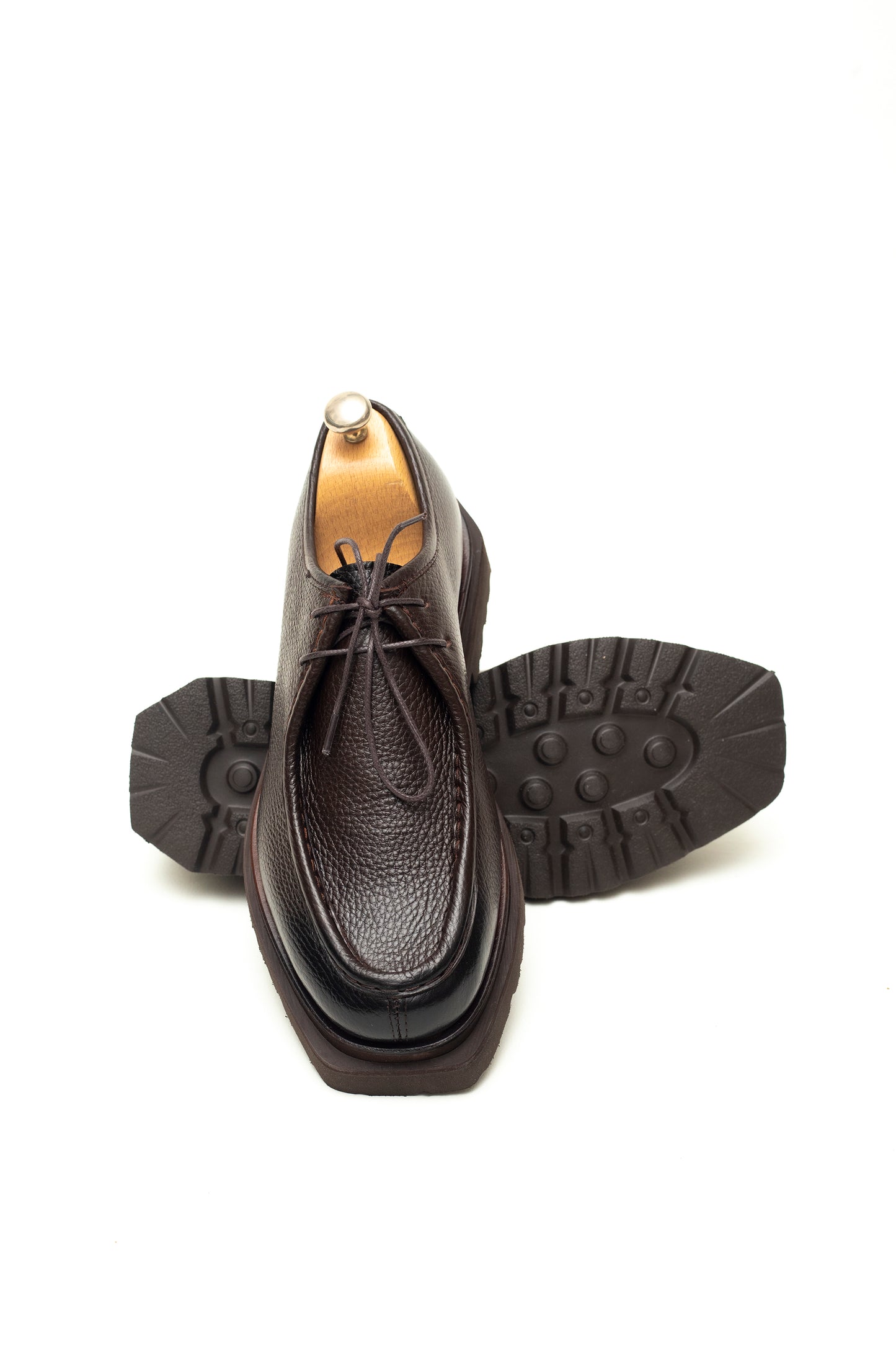Voguish Square Wallabee Brown
