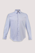 Light Blue Pin Stripe Cotton Shirt